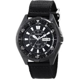 Relógio Analógico AMW-110-1A 45MM (Preto) - CASIO
