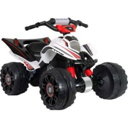 Moto4 Mercedes ATV 12V Branco - INJUSA