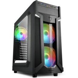 Caixa ATX Sharkoon VG6-W RGB (Preta)