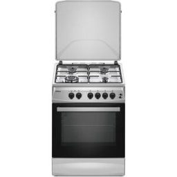 Fogão a Gás 4 Bocas + Forno a Gás (Inox) - BELTAX