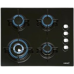 Placa a Gás 60cm 4 Zonas CI 631 BK (Preto) - CATA