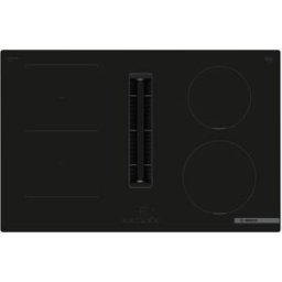 Placa de Indução c/ Exaustor Serie 4 PVS811B16E 4 Zonas (Preto) - BOSCH