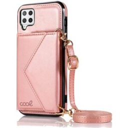 Capa Samsung A426 Galaxy A42 5G Carteira Pingente (Rosa) - COOL