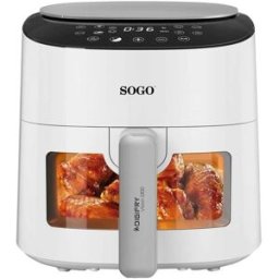 Fritadeira Air Fryer 4L 1300W (Branco) - SOGO