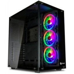 Caixa Gaming ATX Cronos RGB Vidro Temperado USB 3.0 (Black) - TALIUS