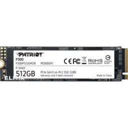 Disco SSD M.2 512GB PCI Express NVMe P300P512GM28 - PATRIOT MEMORY