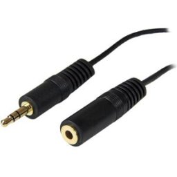 Cabo Jack 3.5mm Macho - Jack 3,5mm Fêmea (3,7 mts) - STARTECH