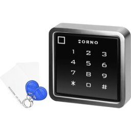 Leitor de Controlo de Acessos Wi-Fi Tuya (Código, RFID, Cartão e Impresão Digital) Alumínio - ORNO