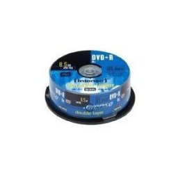 Pack 25x DVD+R 8,5GB 8x Double Layer - INTENSO