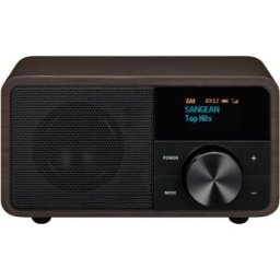 Rádio DDR-7 DAB+ / FM-RDS / Aux-in / Bluetooth (Madeira Escuro) - SANGEAN