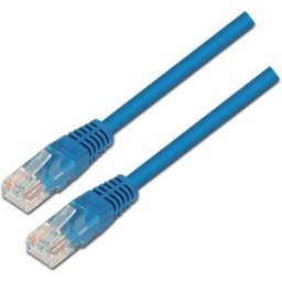 Cabo de Rede RJ45 Cat5e UTP Azul (50cm) - AISENS