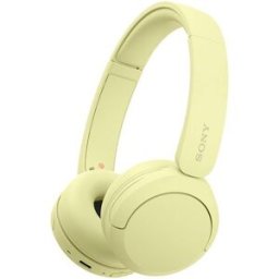 Auscultadores Bluetooth WH-CH520 (Amarelo) - SONY