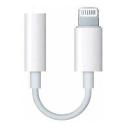 Cabo Adaptador iPhone Lightning -> Jack 3,5mm Fêmea - APPLE
