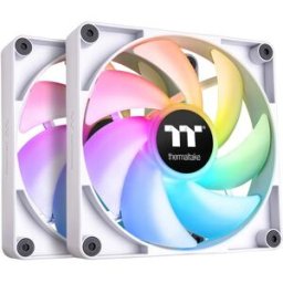 Pack 2x Ventoinhas Ventoinha TT CT120 ARGB Sync (Branco) - THERMALTAKE