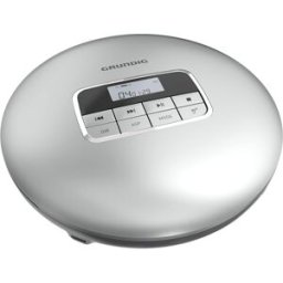 Leitor de CDs Portátil GCP1020 (Prateado) - GRUNDIG