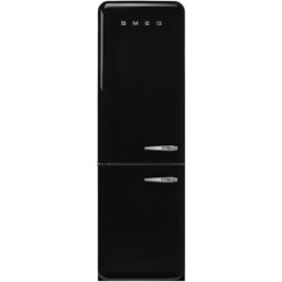 Frigorífico Combinado Anni 50 FAB32LBL6 331L No Frost (Preto) - SMEG