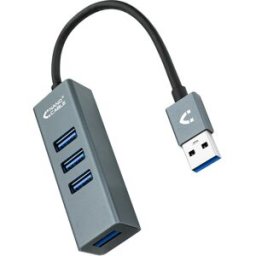 HUB USB 3.0 4 Portas (Cinza) - Nanocable