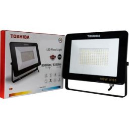 Projector LED 220VAC 100W Branco F. 6000K 9000Lm IP65 - TOSHIBA