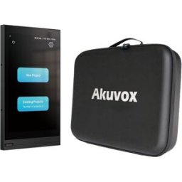 Kit Instalador p/ Video Porteiro c/ Monitor Adicional Android 8" IPS Tátil - AKUVOX