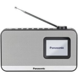 Rádio Portátil Digital RF-D15 (Preto/Prateado) - PANASONIC