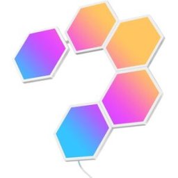 Painéis LED RGBIC Hexagonais Linkáveis e Inteligentes (WiFi + BT) - GOVEE