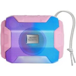 MARS-GAMING Coluna Bluetooth Portátil Mars Gaming MSBAX 10W (Rosa)
