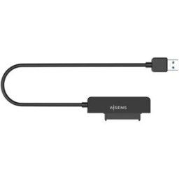 Cabo Adaptador USB A 3.0 / 3.1 Macho - SATA 2,5" SSD (Preto) - AISENS