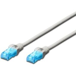 Cabo de Rede RJ45 Cat5e U/UTP Cinzento (1 metro) - EWENT