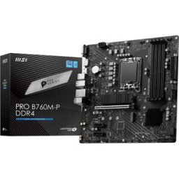Motherboard Micro-ATX Pro B760M-P DDR4 Intel B760 LGA 1700 - MSI