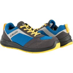 BELLOTA Sapatos de Segurança Flex Azul/Amarelo (Tamanho 39) - Par