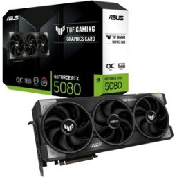Placa Gráfica GeForce RTX 5080 TUF Gaming OC 16GB GDDR7 DLSS4 - ASUS