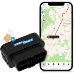 Localizador de Veículos GPS OBD2 (Preto) - YUKATRACK