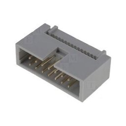 Ficha IDC 14 Pinos (2x7) Macho p/ Flat-cable