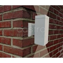 Projector Duplo LED (2x 3W) IP67 220V Branco F. 6000K p/ Parede
