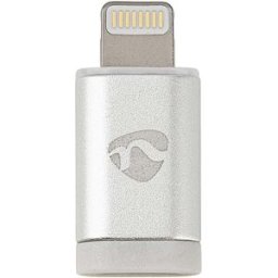 Adaptador Apple Lightning Macho 8 pinos - Micro-USB Fêmea - NEDIS