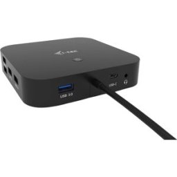 Hub USB-C "11-EM-1" (2x DP / USB-C / 3x USB 3.2 / 2x USB 2.0 / Jack / RJ45) - I-TEC