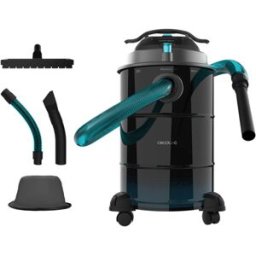 Aspirador de Cinzas Conga Ash 6000 EasyGo Home XL 30L 1500AW (Preto/Turquesa) - CECOTEC