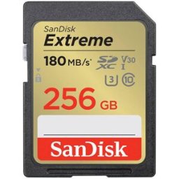 Cartão de Memória Extreme SDXC 256GB - SANDISK