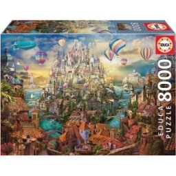 Puzzle 8000 Cidade dos Sonhos - EDUCA