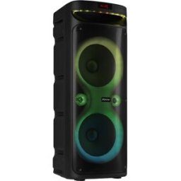 Coluna Portátil Amp. 240W Bluetooth/USB/microSD c/ LED´s + Microfone + Comando (TRACK610) - FENTON