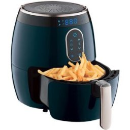 BERLINGERHAUS Fritadeira Air Fryer 1350W (Metallic Line Aquamarine Edition) - BERLINGER HAUS