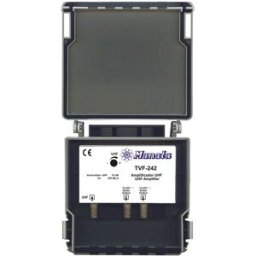 Amplificador TDT Canal 21/69 (25 dB) 2 Saídas c/ LTE - MANATA