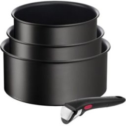Pack 3x Caçarolas Ingenio Unlimited Indução 16/18/20cm + Pé ga - TEFAL