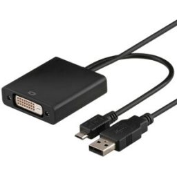 GOOBAY Adaptador MHL+ micro USB M -> DVI F