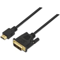 Cabo Adaptador DVI Macho - HDMI Macho (1,8 mts) - AISENS