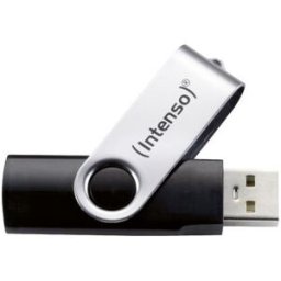 Pen Drive USB 2.0 Basic Line 8GB (Preto) - INTENSO