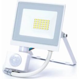 AIGOSTAR Projector LED IP65 220V Branco 4000K 20W 1800Lm c/ Sensor (Branco)