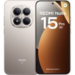 Smartphone Xiaomi Redmi Note 15 Pro 5G 6.83" 8GB/256GB Dual SIM (Titânio)