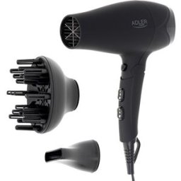 Secador de Cabelo 2600W (Preto) - ADLER