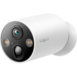 Câmara de Vigilância IP Tapo C425 2K QHD 4MP Outdoor IP66 Wi-Fi c/ Bateria (Branco) - TP-LINK
